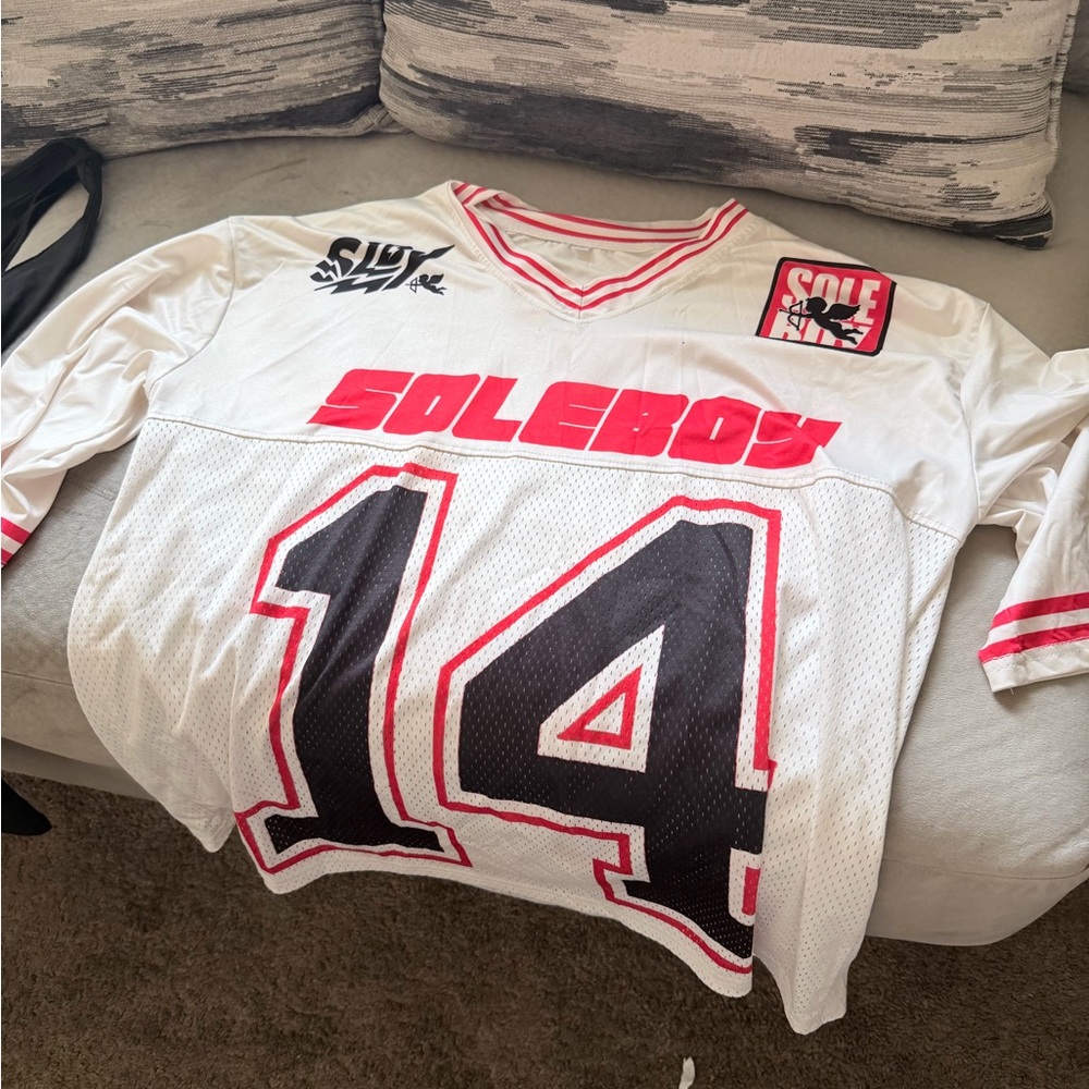 Solebox White and Red Jersey